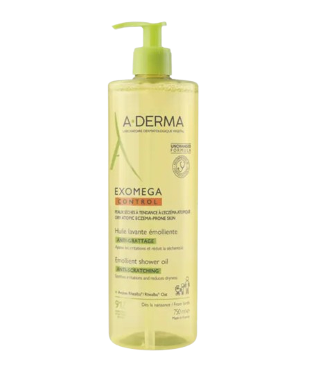 A-DERMA EXOMEGA CONTROL emollient shower oil   750 ml