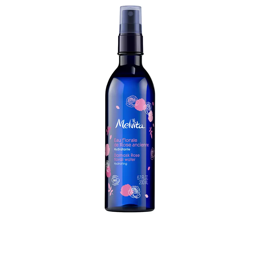 MELVITA FLORAL WATERS rose floral water - 200 ml mist spray