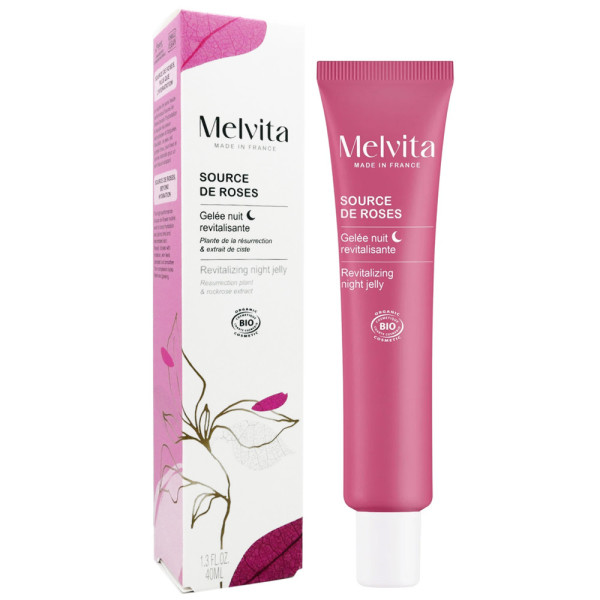 MELVITA SOURCE DE ROSES revitalizing night gel 40 ml