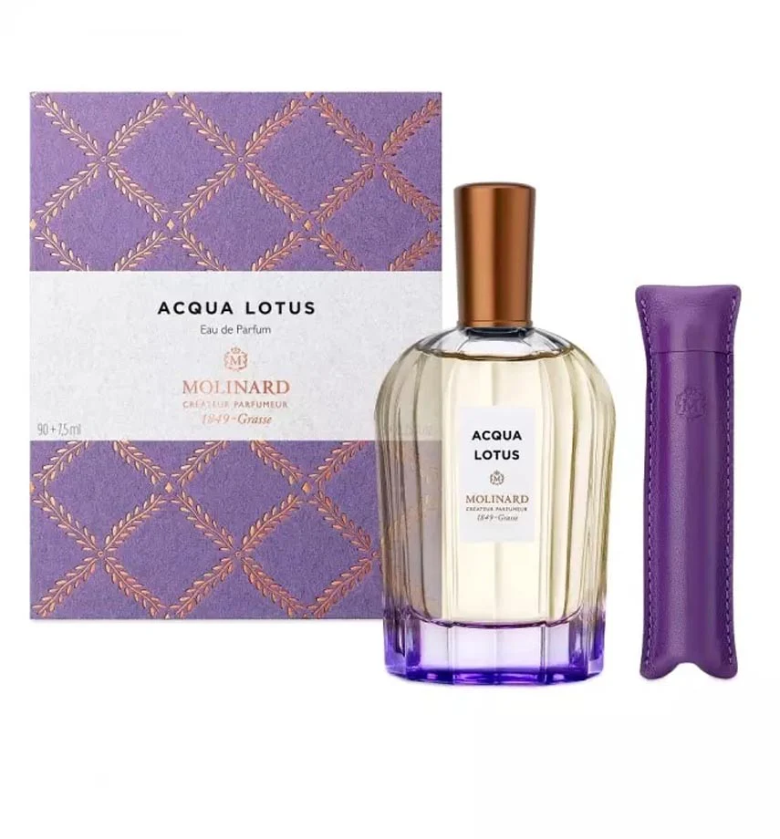 Molinard La Collection Privee Acqua Lotus Giftset Edp Spray 90ml/Edp Spray 7,5ml   set x 97.5 ml