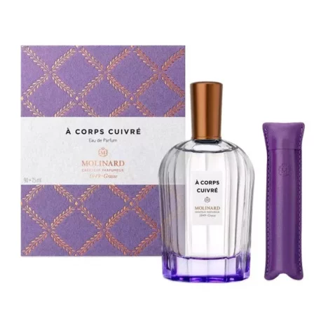 Molinard La Collection Privee A Corps Cuivre Giftset Edp Spray 90ml/Edp Spray 7,5ml  set x 97.5 ml