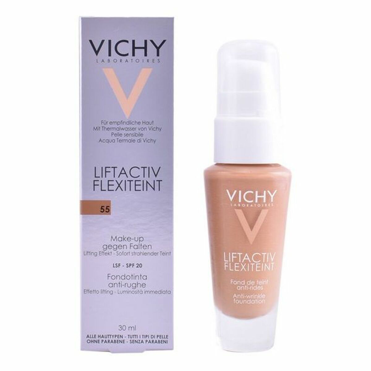 VICHY LIFTACTIV FLEXITEINT fond de teint anti-rides SPF20 #55