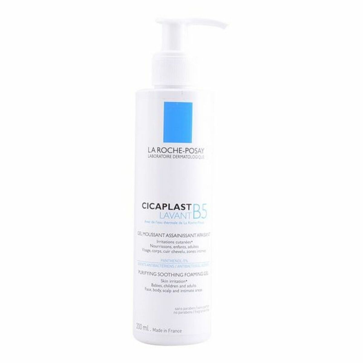 LA ROCHE POSAY CICAPLAST LAVANT B5 gel moussant assainissant apaisant 200ml