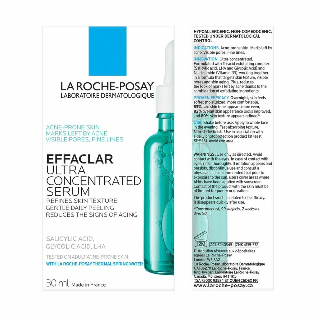 La Roche Effaclar Ultra Concentrated Serum   30 ml