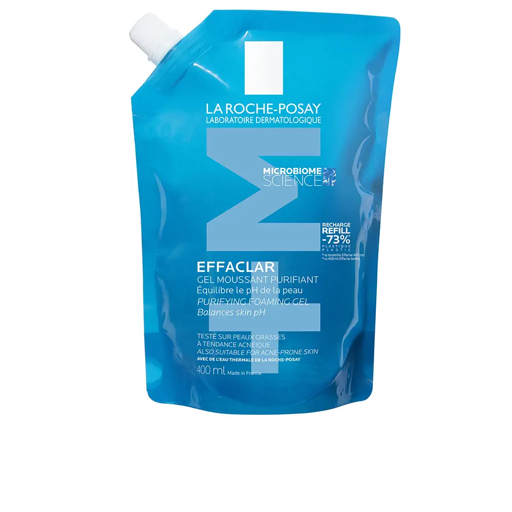 LA ROCHE POSAY EFFACLAR purifying moussant gel recharge 400 ml