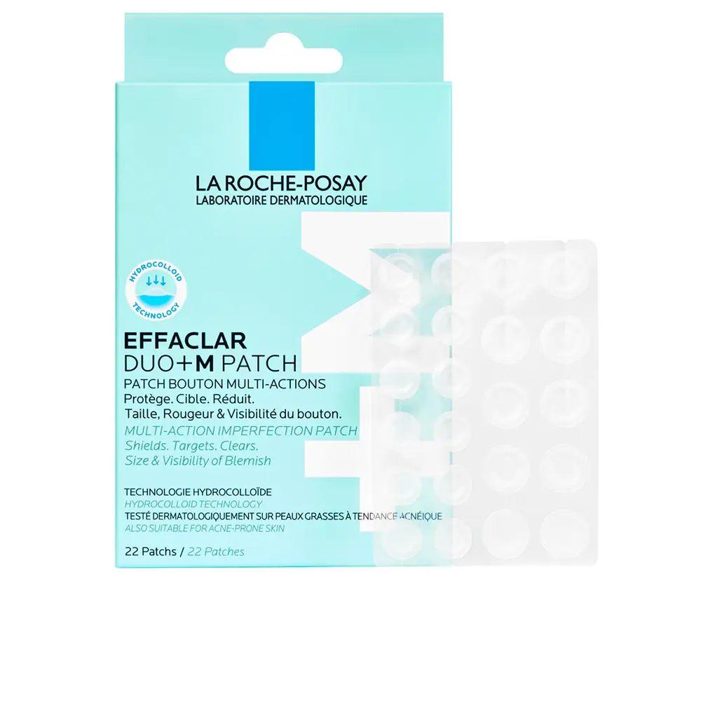LA ROCHE POSAY EFFACLAR DUO+M invisible anti-blemish and anti-mark patches 22 units
