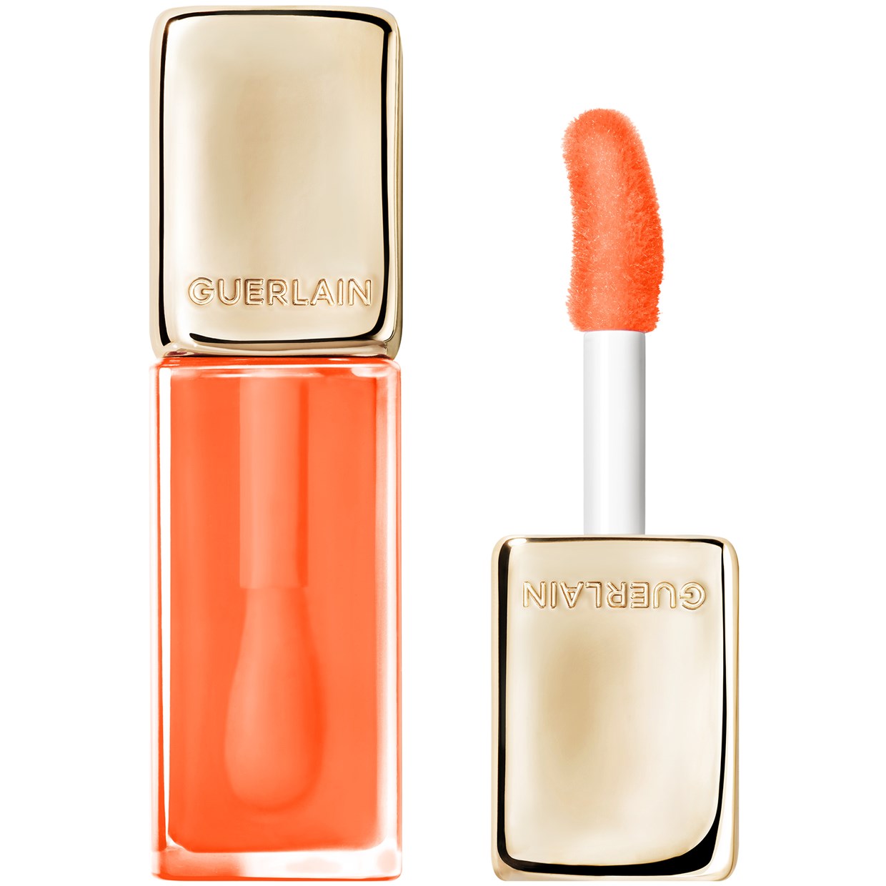 GUERLAIN KISSKISS BEE GLOW OIL tinted lip oil #309-HONEY 9.5 ml