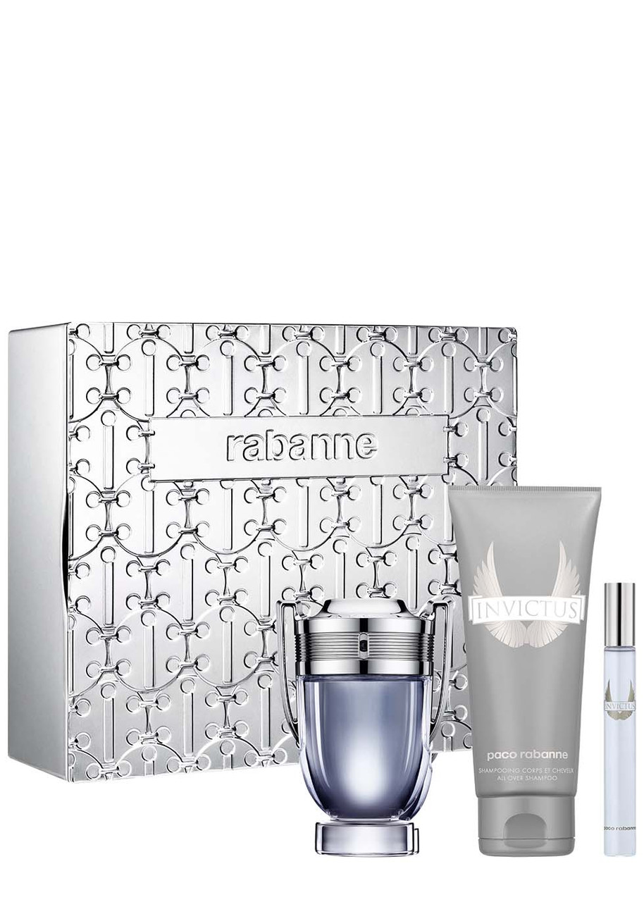 Paco Rabanne Invictus M Set - EdT 100 ml + sh/gel 100 ml + EdT 10 ml