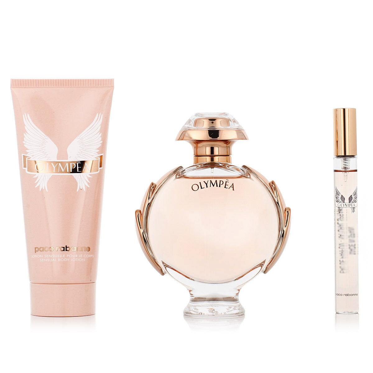 Paco Rabanne Olympea W Set - EdP 80 ml + b/lot 100 ml + EdP 10 ml