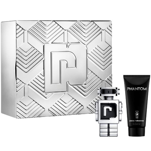 Paco Rabanne Phantom Giftset Edt Spray 100ml/Shower Gel 100ml   set x 200 ml