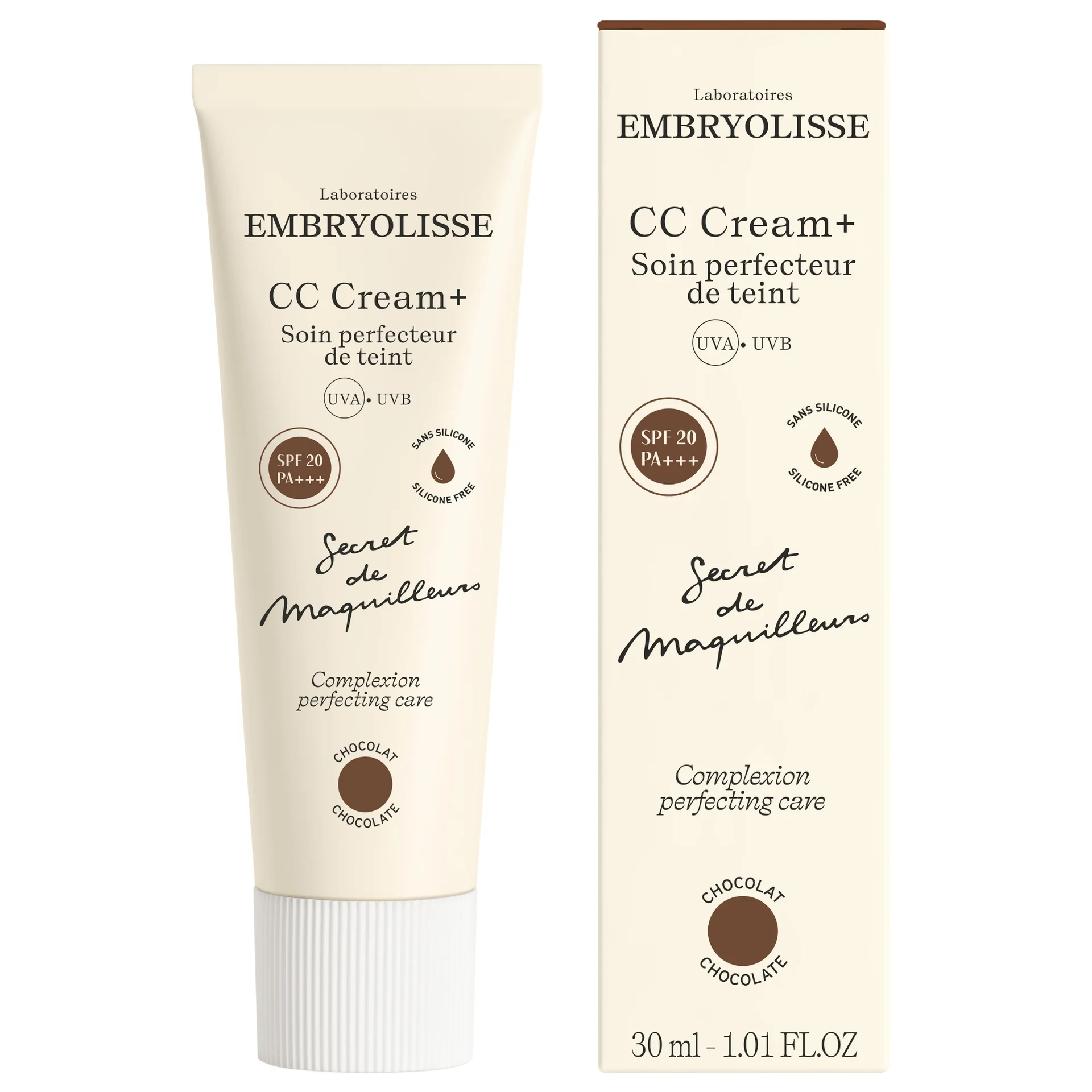 Embryolisse CC Cream#4 Chocolate  30 ml