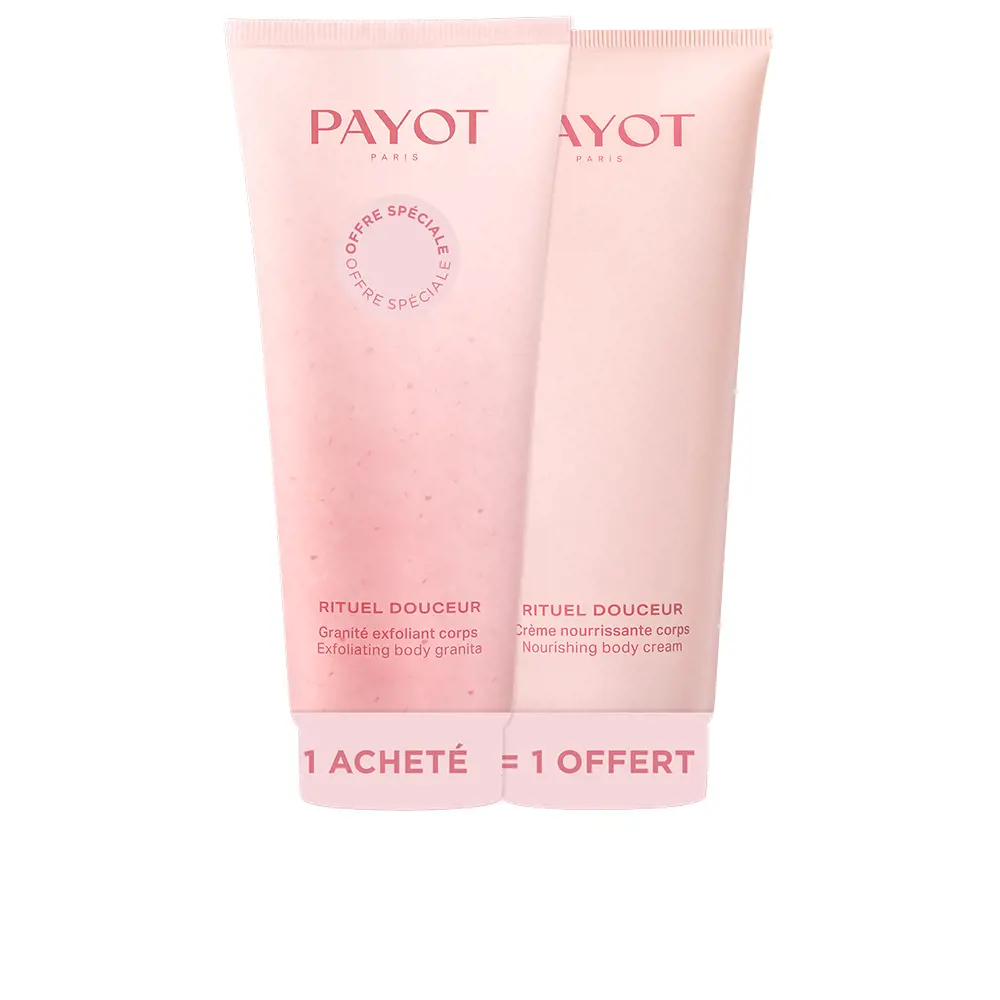 PAYOT RITUEL DOUCER CRÉME NOURRISSANTE CORPS LOT 2 pcs Body cream 200 ml + Body scrub 200 ml