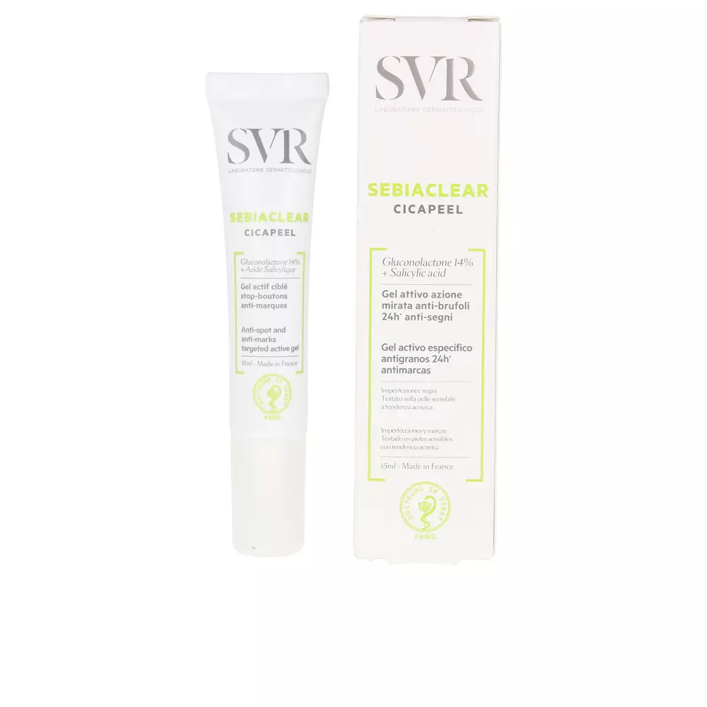 SVR Laboratoire Dermatologique Sebiaclear Gel Προσώπου για Ευαίσθητες Επιδερμίδες 15ml