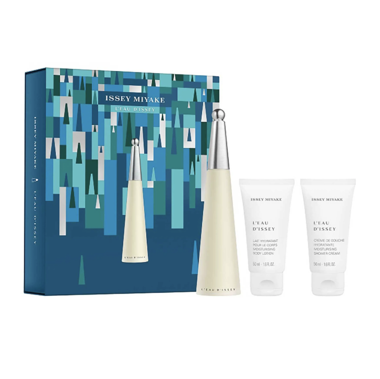 Issey Miyake L'Eau D'Issey Σετ Edt Spray 50ml/Lotion σώματος 50ml/Shower Cream   set x 150 ml