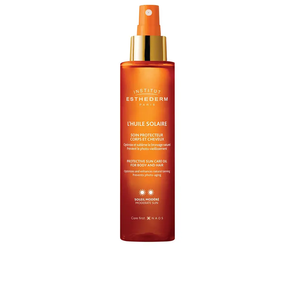 INSTITUT ESTHEDERM L'HUILE SOLAIRE moderate sun body and hair spray 150 ml