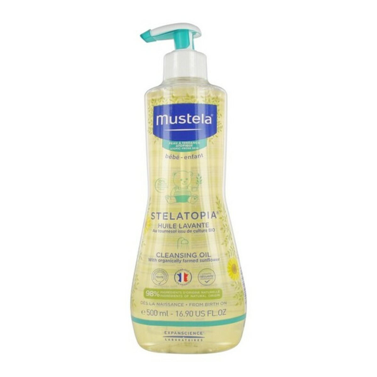 Mustela Bebe Stelatopia Cleansing Oil   500 ml