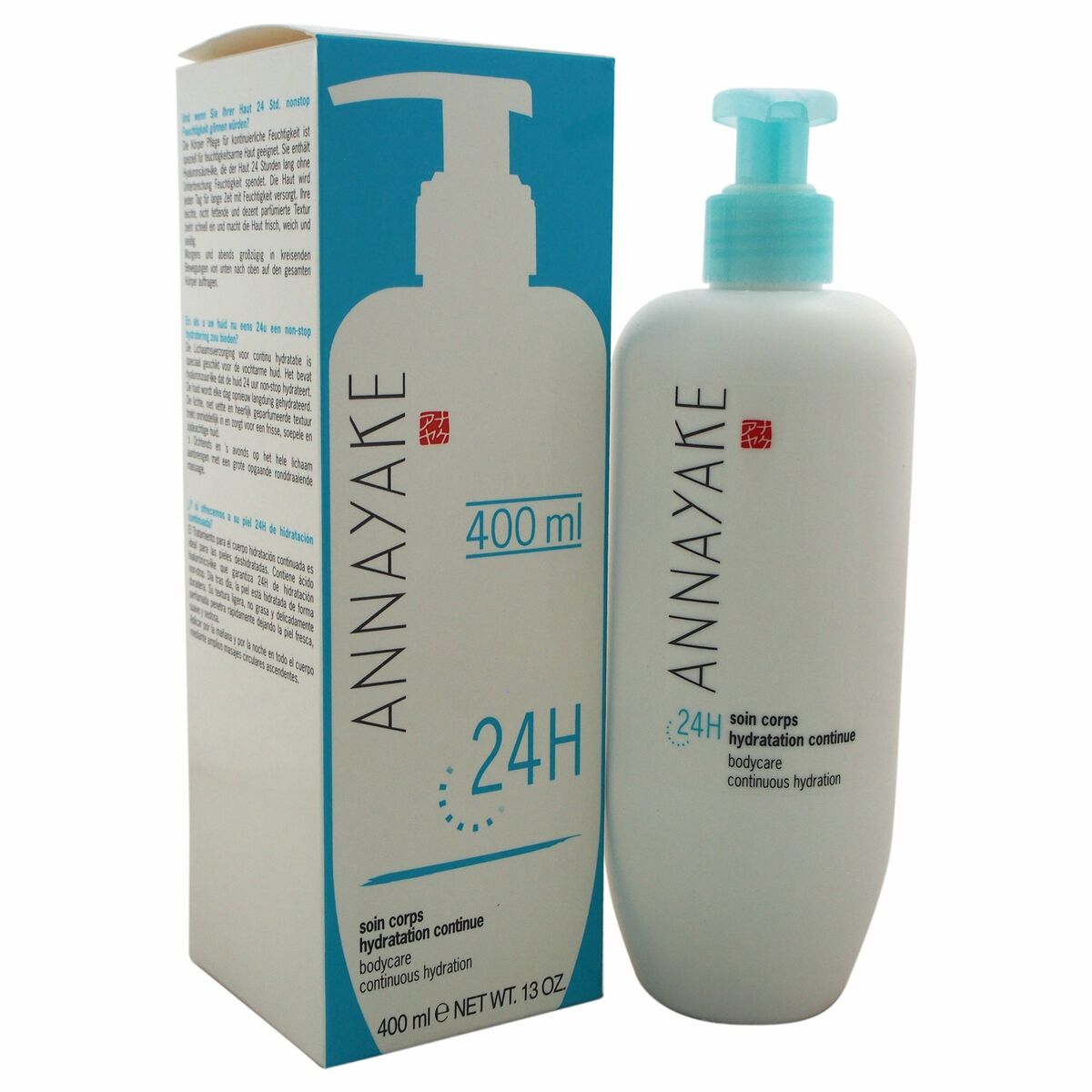 ANNAYAKE 24H bodycare continuous hydration 400 ml