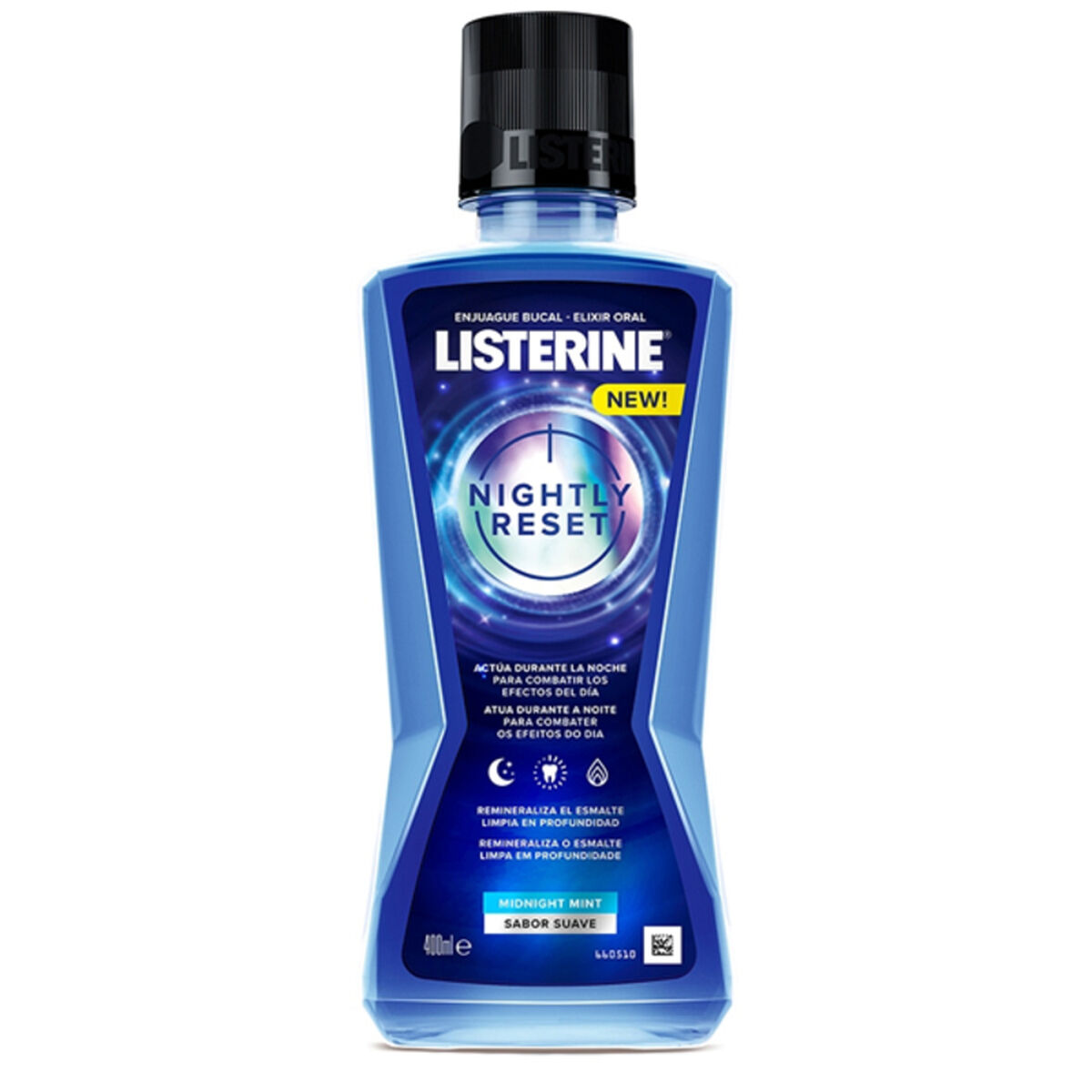 LISTERINE NIGHTLY RESET enjuague bucal 400 ml