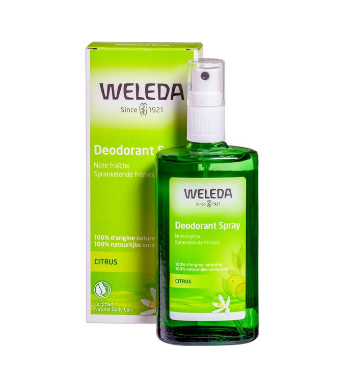 Weleda Citrus Deodorant Natural Spray   100 ml