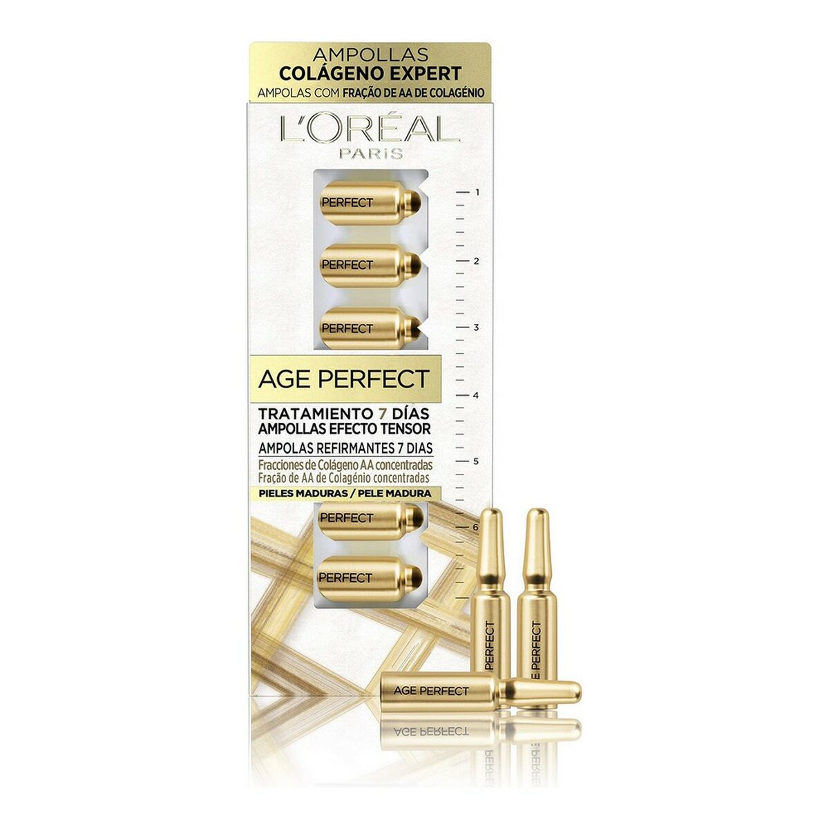 L'ORÉAL PARIS AGE PERFECT Treatment 7 días ampollas efecto tensor x 7 ud