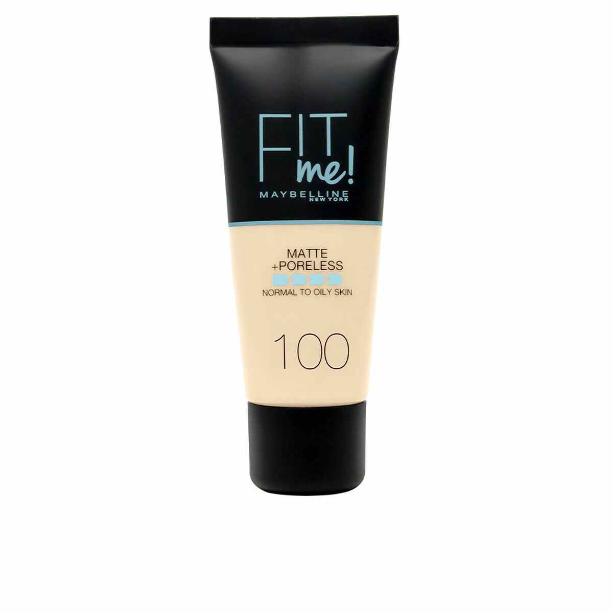 MAYBELLINE FIT ME! Foundation matte+poreless #100-warm ivory