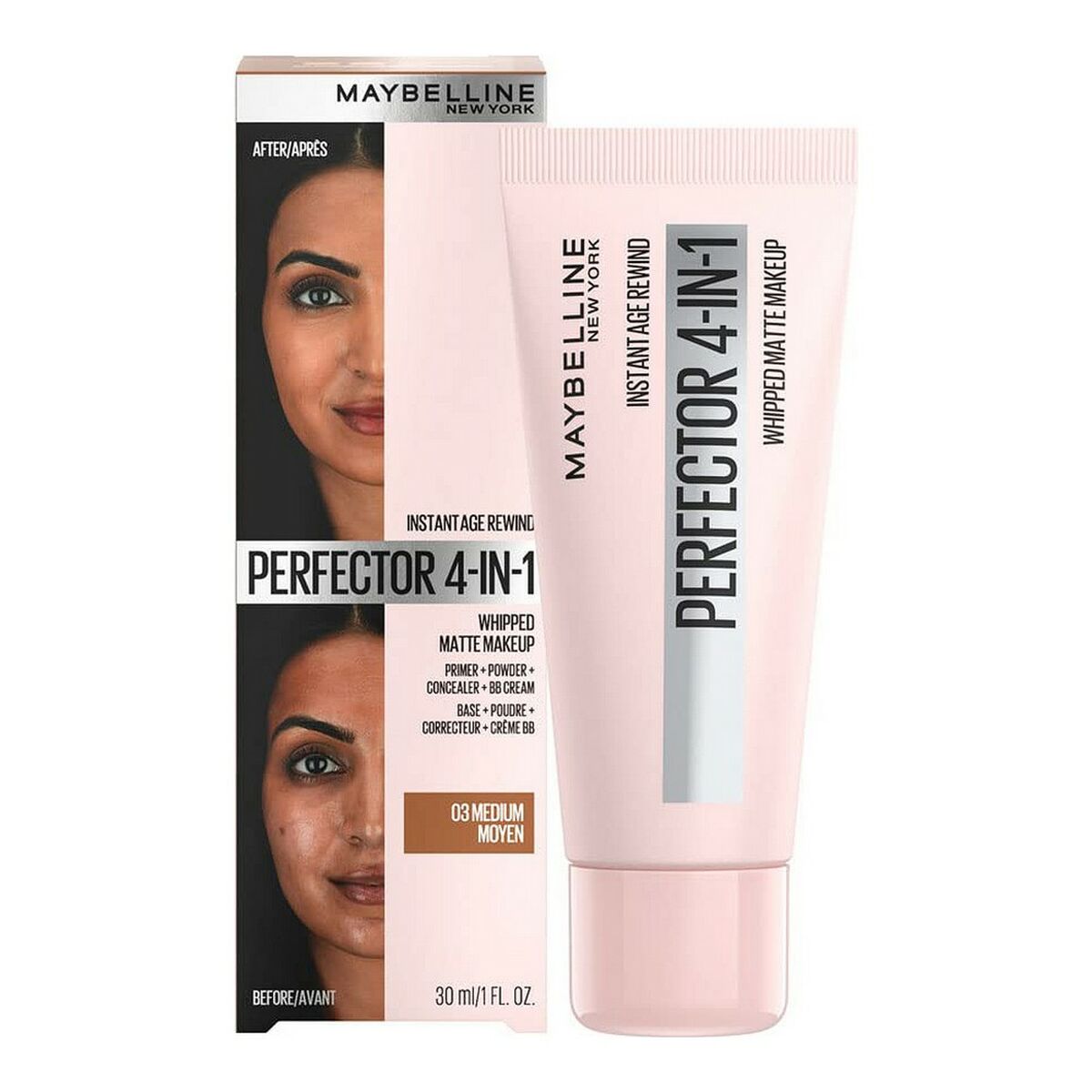 MAYBELLINE INSTANT ANTI-AGE PERFECTOR 4-IN-1 MATTE #medium 30 ml