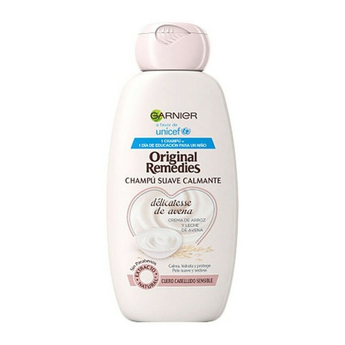 Garnier Original Remedies Oat Milk & Rice Cream Shampoo 300ml