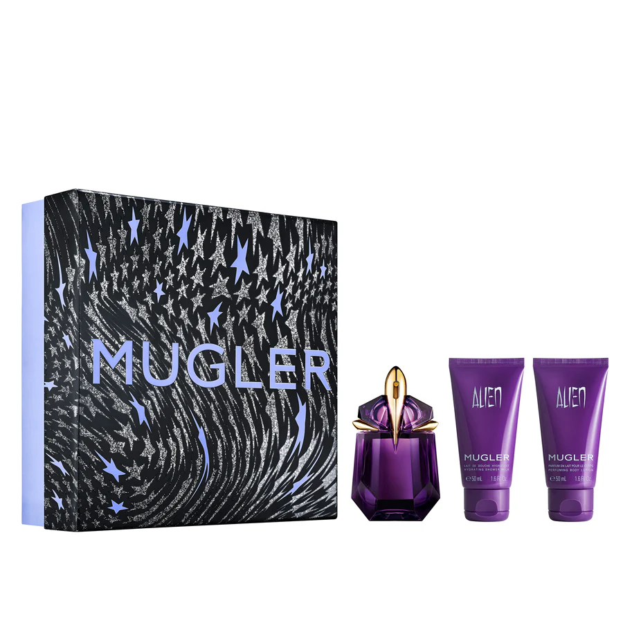 Thierry Mugler Alien Giftset Edp Spray 30ml/Lotion 50ml/Shower Gel 50ml   set x 130 ml