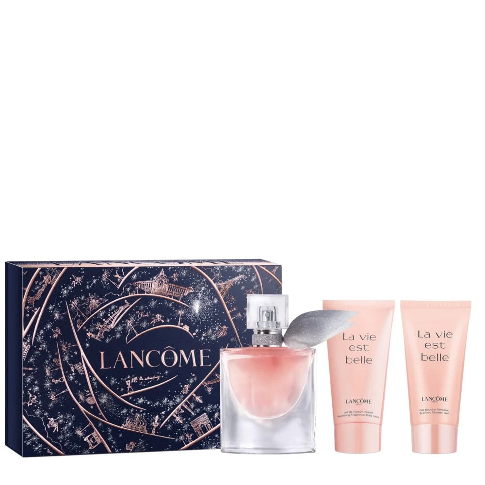 Lancome La Vie Est Belle Giftset Edp Spray 30ml/Body Lotion 50ml/Shower Gel 50ml   set x 130 ml