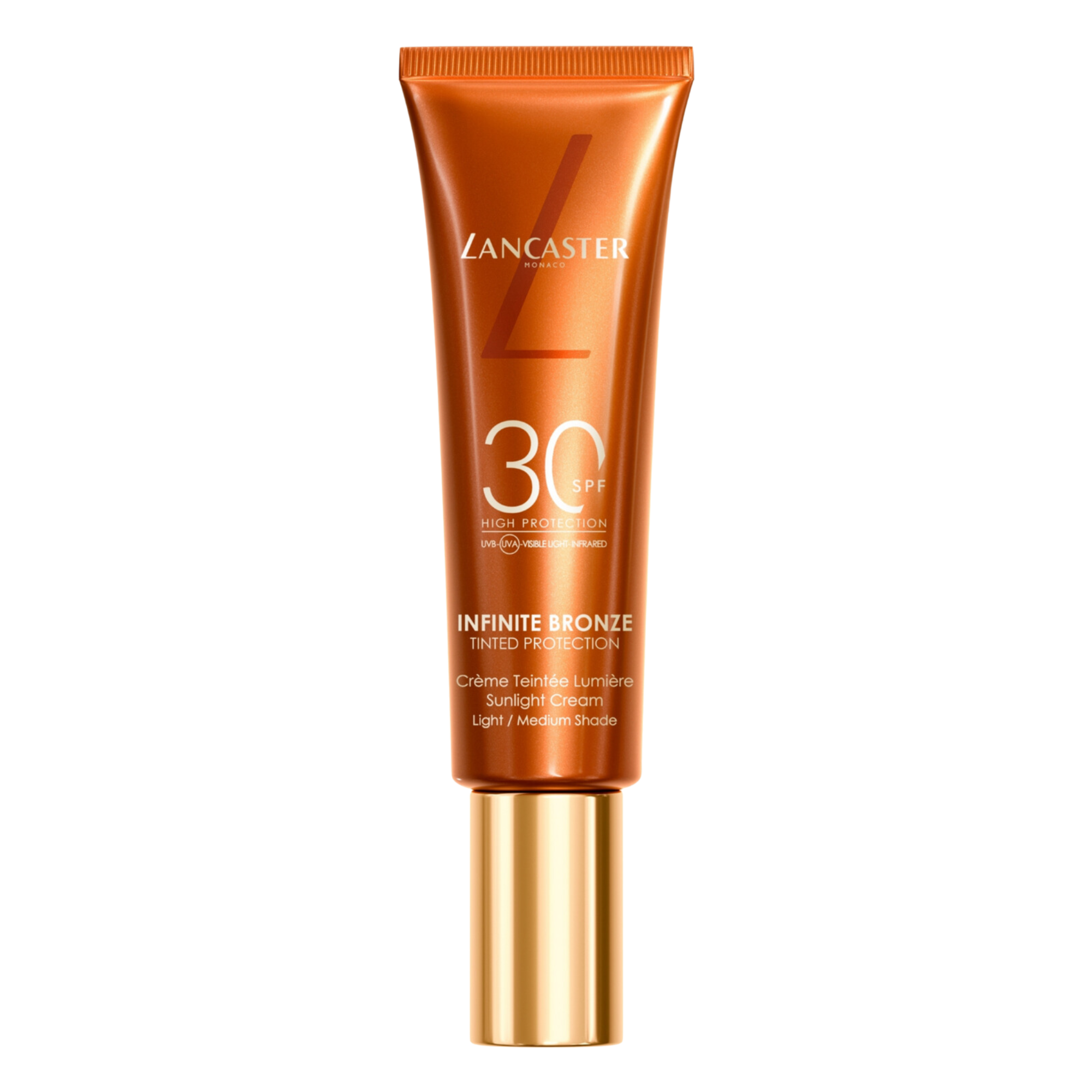 LANCASTER INFINITE BRONZE tinted sun cream SPF30 #Light 50 ml