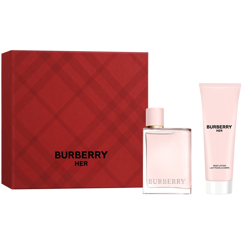 Burberry Her Giftset Edp Spray 50ml/Body Lotion 75ml   set x 125 ml