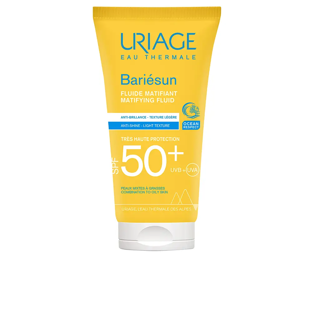Uriage Bariesun Mat Fluid Αδιάβροχη Αντηλιακή Λοσιόν Προσώπου SPF50 50ml