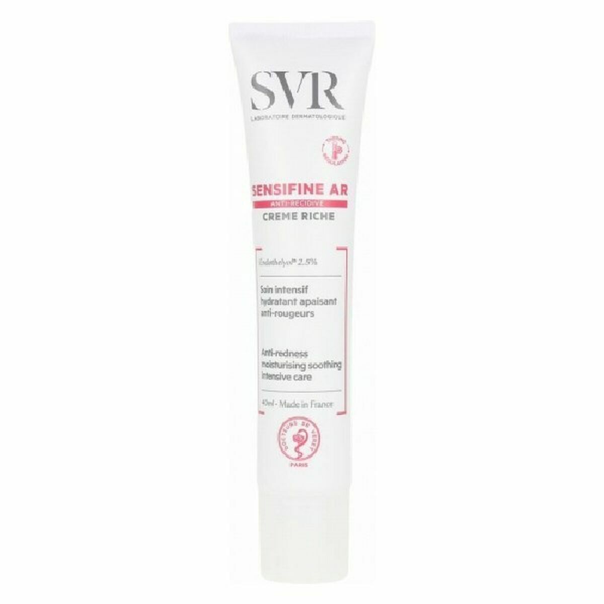 SVR Laboratoire Dermatologique Sensifine Ar Rich Κρέμα Προσώπου για Ξηρές Επιδερμίδες κατά της Ερυθρότητας 40ml