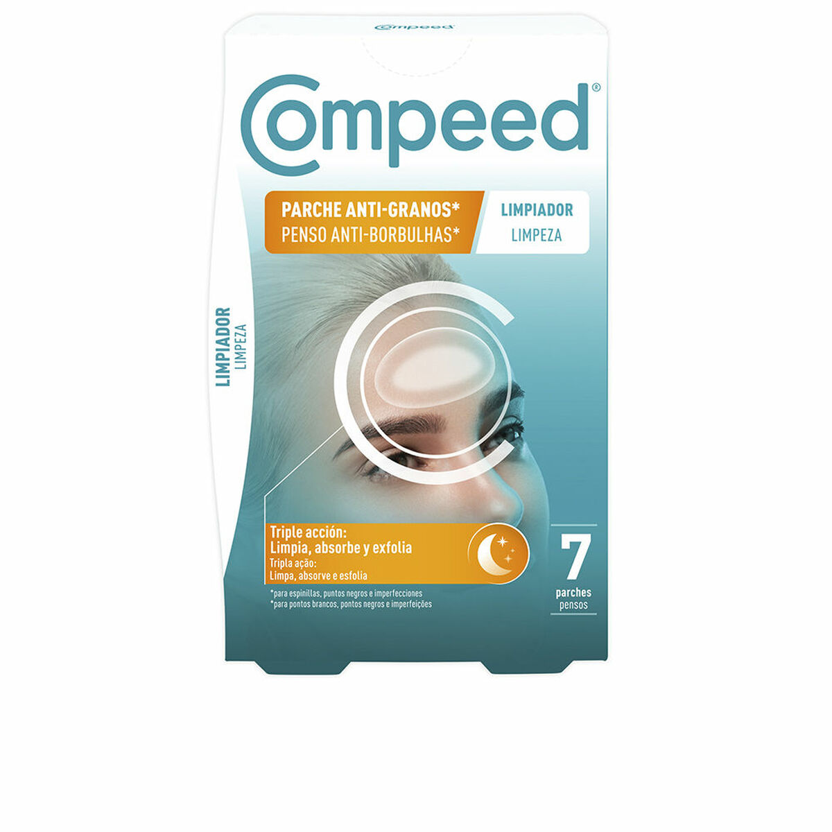 COMPEED ANTI-PIMP cleansing patch 7 u