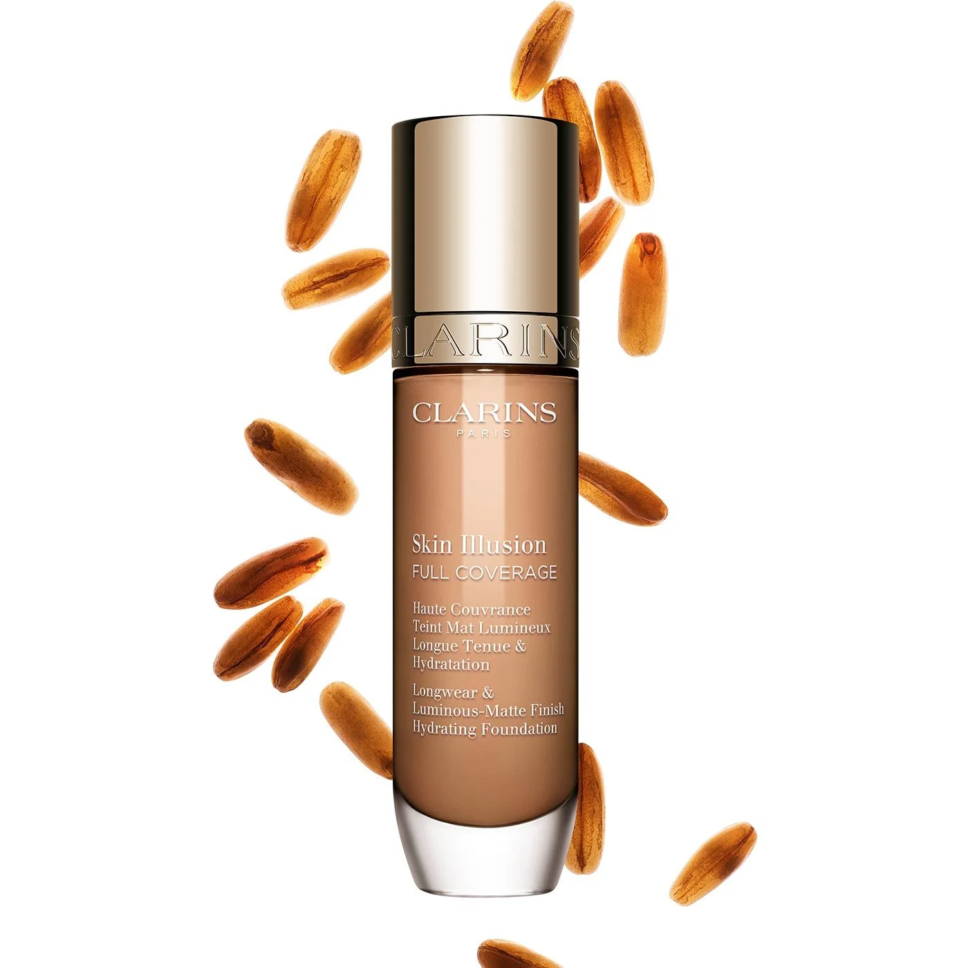 CLARINS SKIN ILLUSION FULL COVERAGE foundation #114N 30 ml