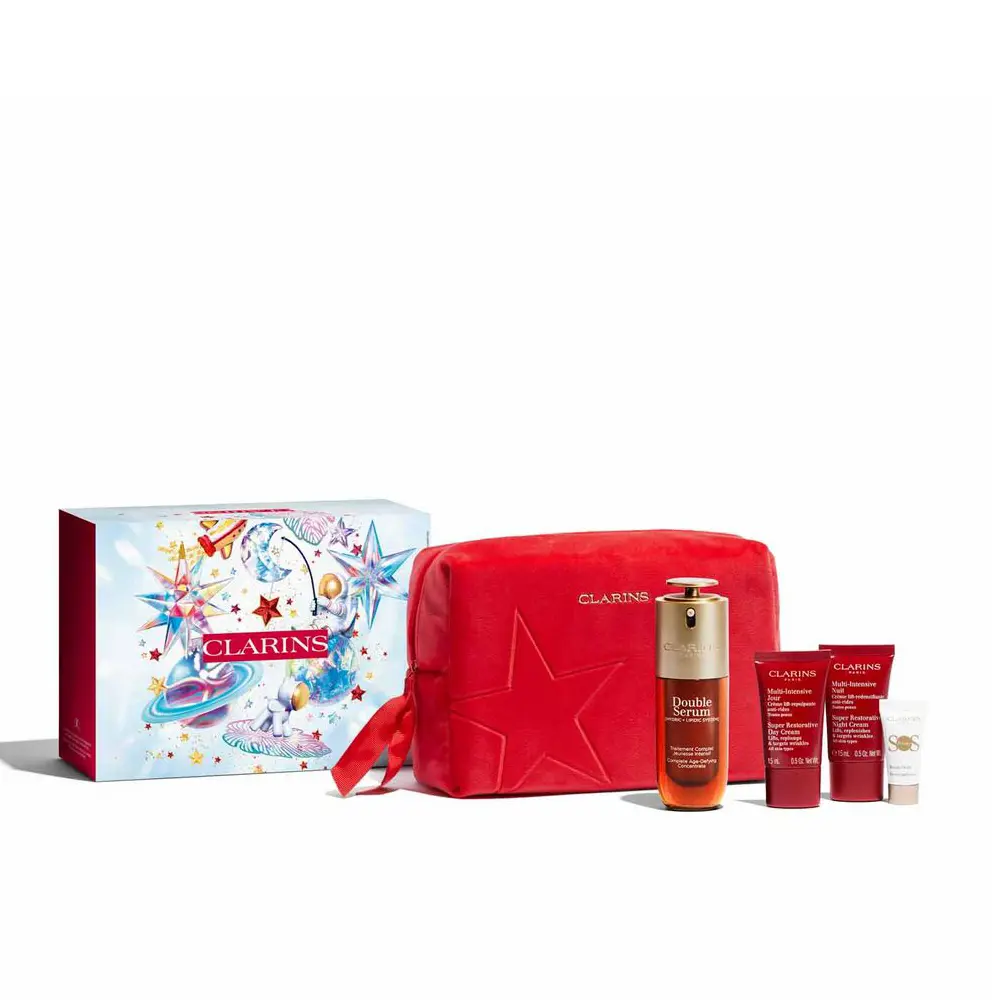 CLARINS DOUBLE SERUM CASE 5 pcs