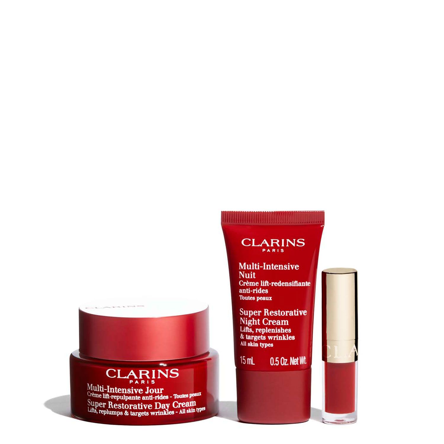 CLARINS MULTI-INTENSIVE DAY CREAM SET 3 pcs