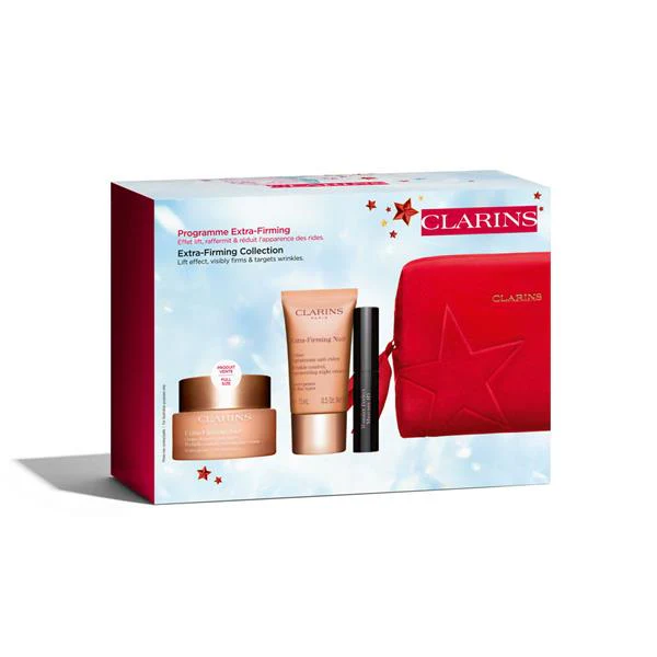Clarins Extra-Firming Set Day Cream 50ml/Cream 15ml/Mascara 3ml   set x 68 ml