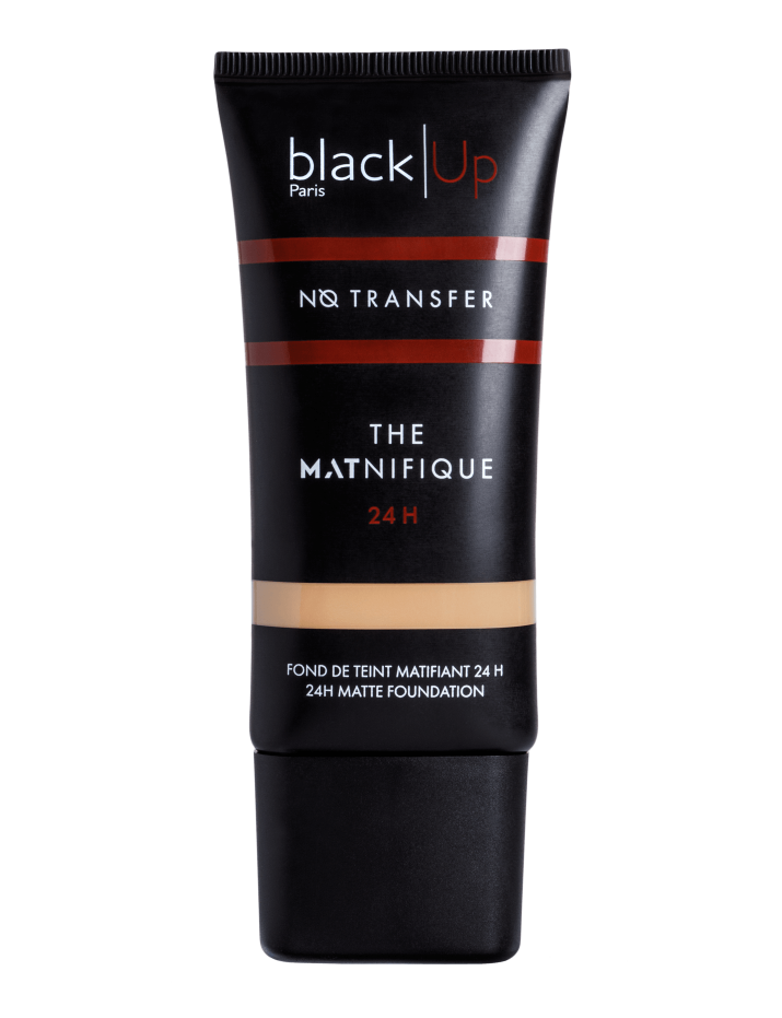 Black Up Mat Finish Foundation #02   30 ml