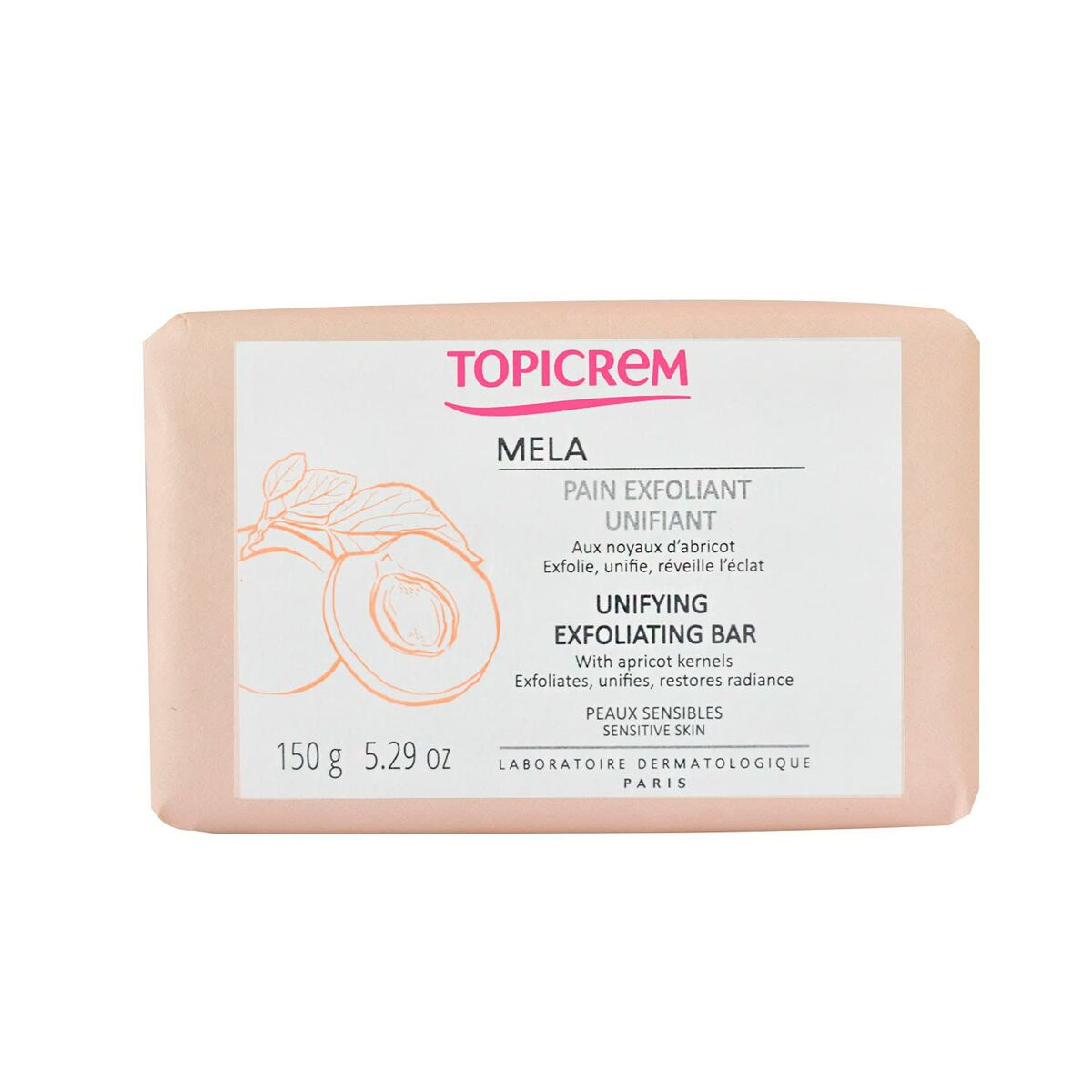 TOPICREM MELA exfoliating bar 150 gr