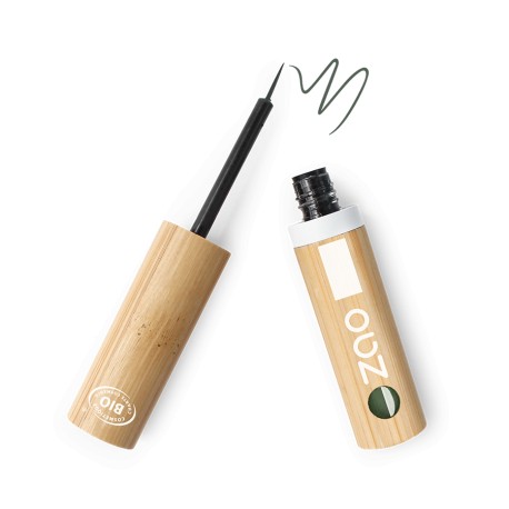 Zao Eyeliner - Refillable #075 Vert Kaki   3.8 g