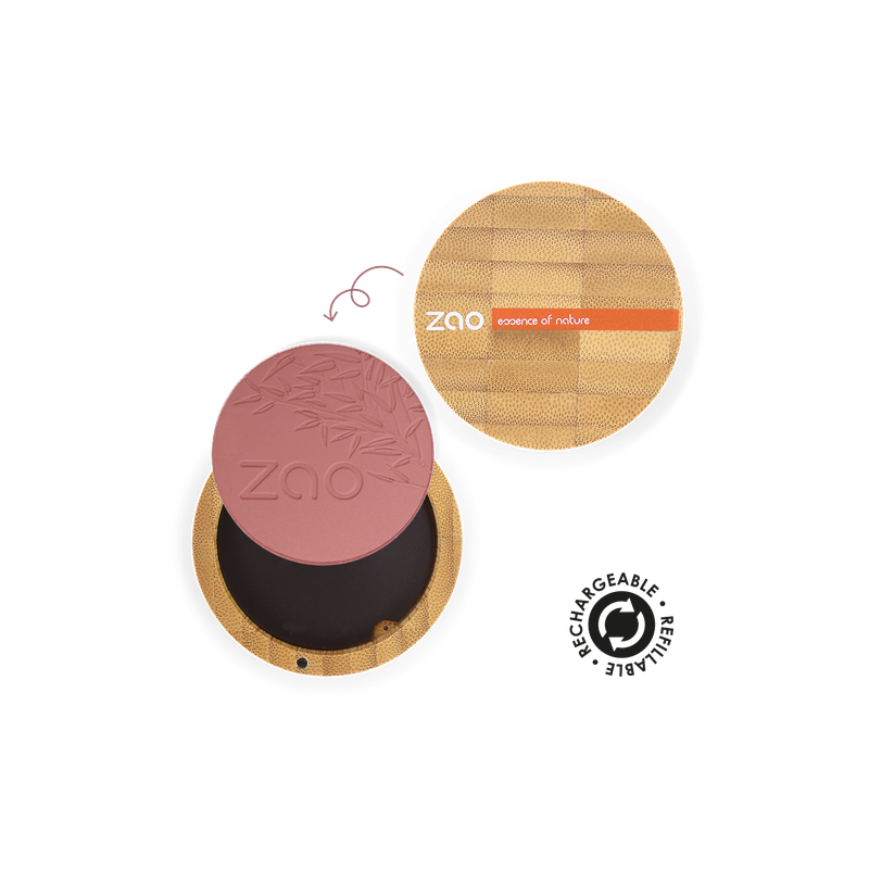 Zao Compact Blush #322 Brun Rose   9 g