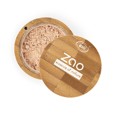 Zao Mineral Silk Powder Foundation #506 Beige Brun   15 g