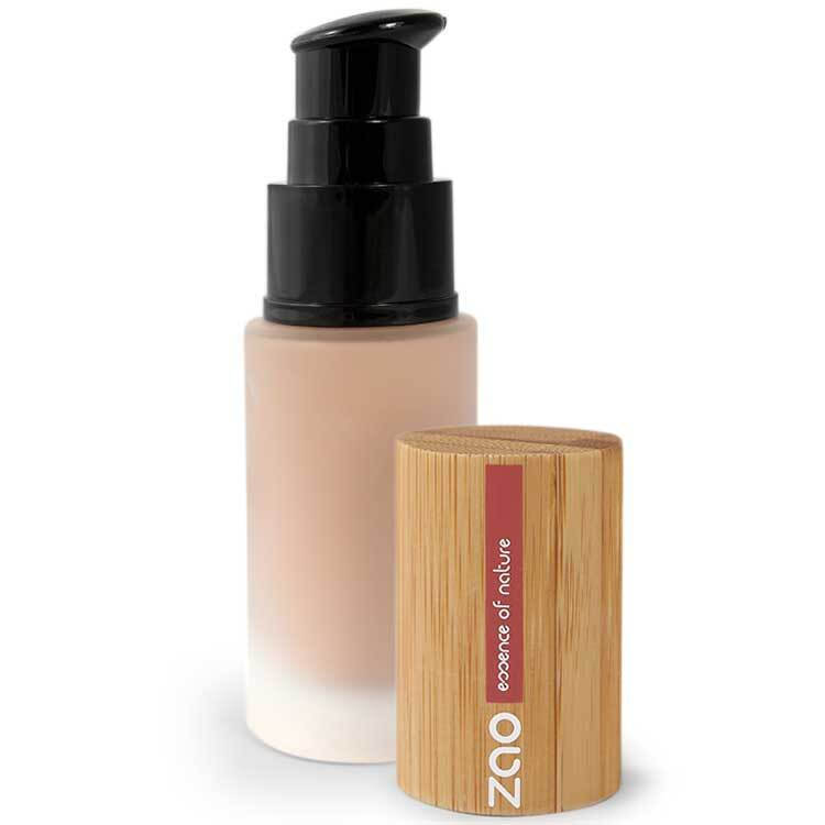 Zao Silk Liquid Foundation #703 Rose Petal   30 ml
