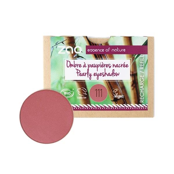 Zao Pearly Eyeshadow - Refill #111 Pink Peach   3 g