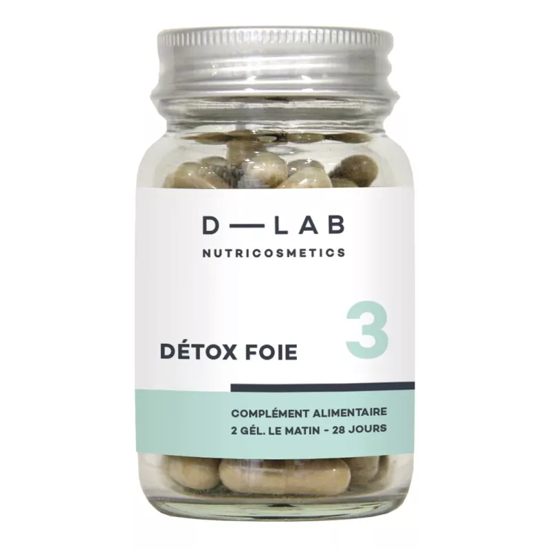 D-Lab Detox Foie 3 Capsules   56 piece