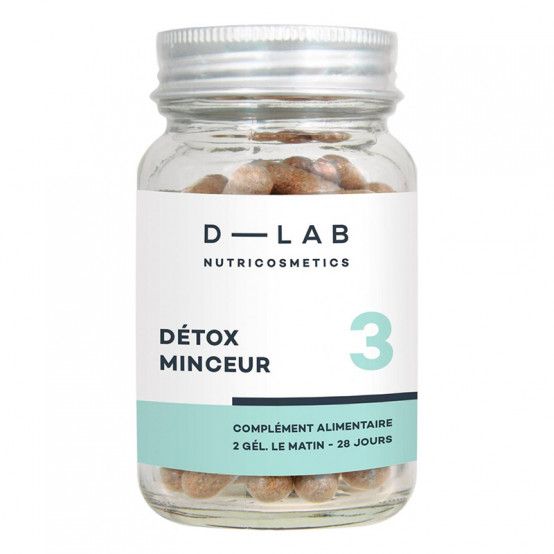 D-Lab Detox Minceur 3 Capsules   28 piece