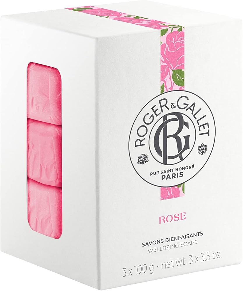 ROGER & GALLET WELLNESS SOAPS 3-piece set
