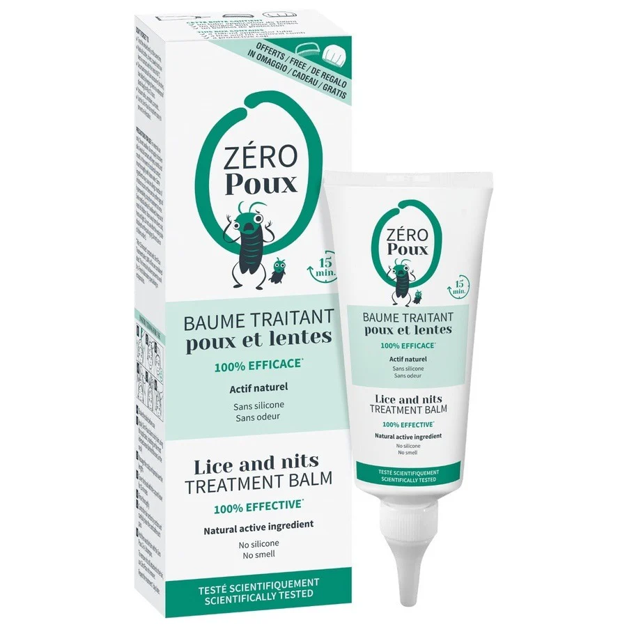 P. Mulato Zero Poux Lice & Nits Treatment Balm 100% Effective   100 ml