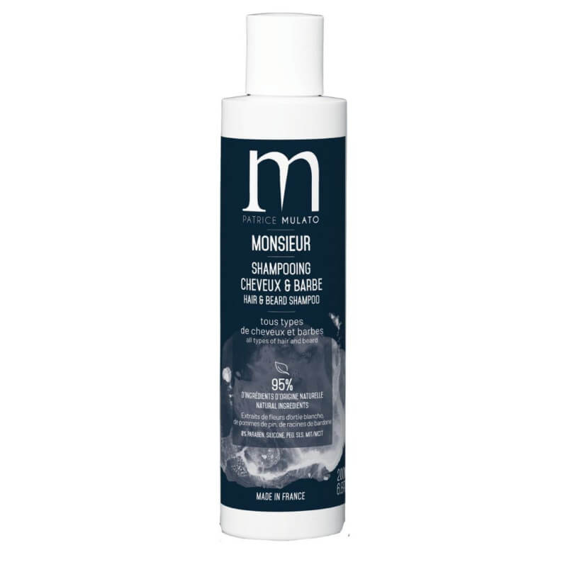 P. Mulato Monsieur Hair & Beard Shampoo   200 ml